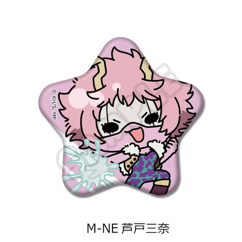 『僕のヒーローアカデミア』みんなmochocho化大作戦! 第4弾 星型缶バッジ M-NE 芦戸三奈